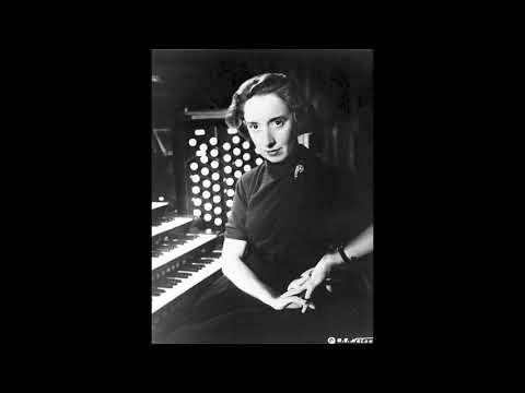 Jeanne Demessieux (organ) - Toccata and Fugue in D minor (Bach, BWV 565) (1947)