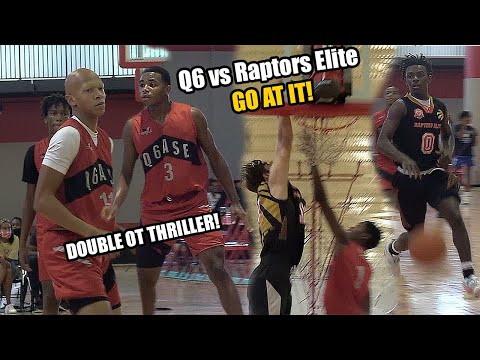John Latimer III GOES FOR 28 IN DOUBLE OT THRILLER! Q6 vs Raptors Elite 17u @ E1T1 Best of the South