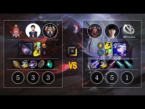 APK Trigger Aphelios vs VG iBoy Ashe Bot - KR Patch 10.12