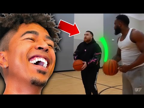 LSK reagiert auf 2V2 BASKETBALL gegen LOS! (Nostalgische Rückkehr)