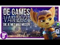 Deze games mag je niet MISSEN in 2021!