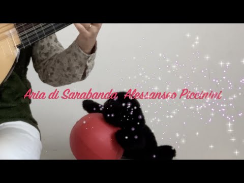 Alessandro Piccinini  Aria di sarabanda　佐藤亜紀子（リュート）
