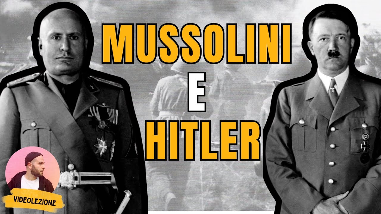 History of FASCISM || The relationship between MUSSOLINI and HITLER