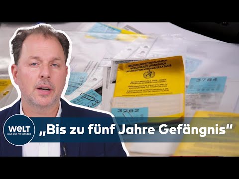 IMPFPASS-FÄLSCHER: Razzia bei Patienten – Ermittlungen wegen falscher Impfzertifikate ausgeweitet