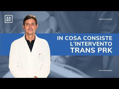 La Trans PRK spiegata dal Dott. Sanz.