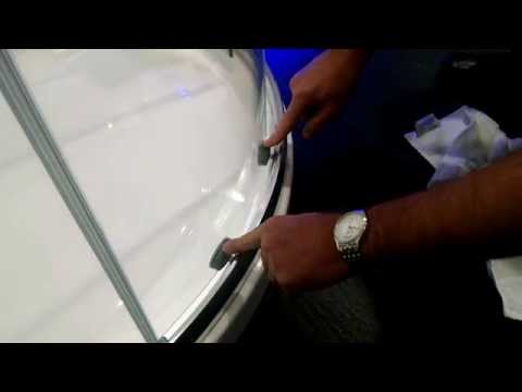 Collesium The Easy Cleaning curved Shower