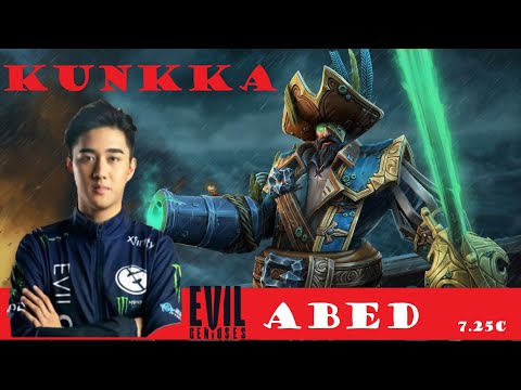 [DOTA 2] EG.Abed the KUNKKA [MIDLANE] [7.25C]