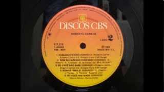Roberto Carlos - Só Você Não Sabe (LP/1989)
