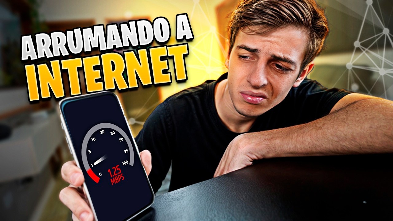 ARRUMEI O WI-FI DO APARTAMENTO DE 42m²