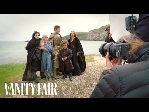 Behind the Scenes of Our Cover Shoot with the Cast of Game of Thrones-April 2014 Cover-Vanity Fair