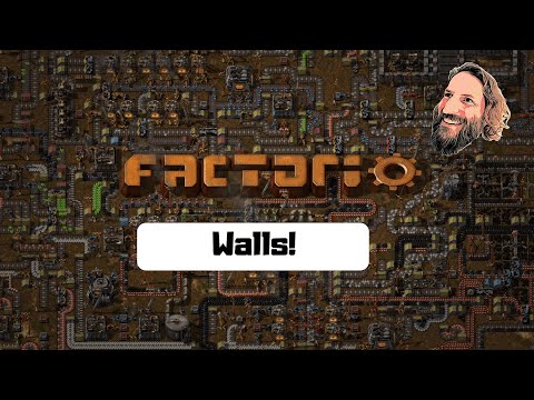 2 minute Factorio Tips - Walls