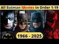 All Batman Movies List | How to watch Batman movies in order | In Hindi