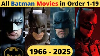 All Batman Movies List | How to watch Batman movies in order | In Hindi