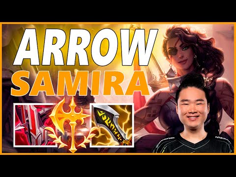 ⚡ARROW SAMIRA ADC GAMEPLAY⚡SEASON 12 LEAGUE OF LEGENDS