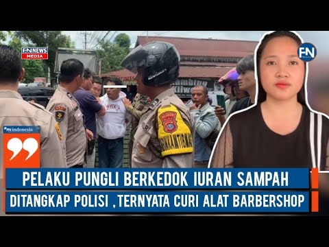 Pelaku Pungli Berkedok Iuran Sampah Ditangkap Polisi, Ternyata Curi Alat Barbershop
