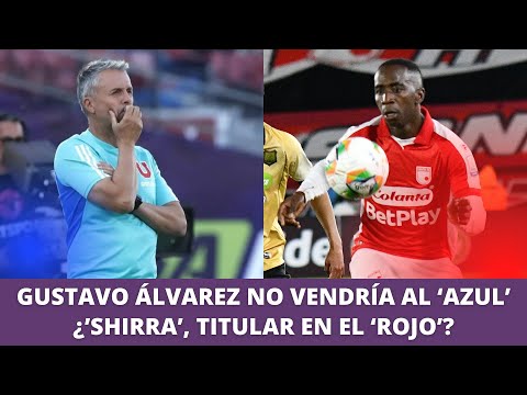 Gustavo Álvarez no vendría a Millonarios | 'Shirra' Mosquera, titular en Santa Fe