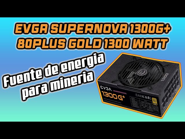Vídeo relacionado con para Evga Supernova 650G3 650W Fuente de alimentación para minería de Oro Módulo Completo