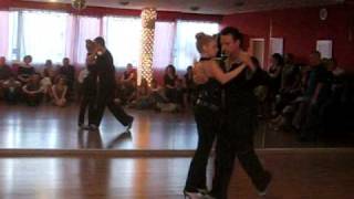 Argentine Tango at Dance Tel Aviv- Ronen Khayat and Maya Schwartz.