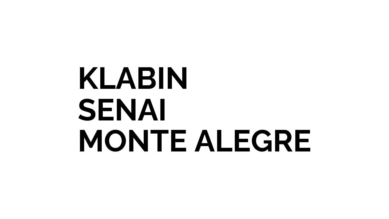 A Tríade Klabin, Senai e Monte Alegre