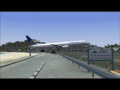 X Flight Continental Landing In Princess Juliana