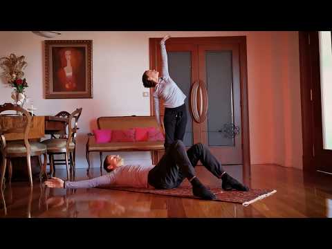 Easy ballet warm up   Home Workout