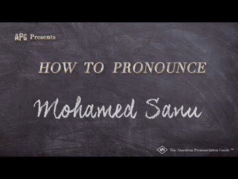 How to Pronounce Mohamed Sanu (Real Life Examples!)