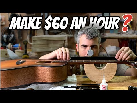 How To Make $60 An Hour As a Guitar Tech/Starting Luthier!