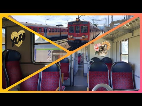 Przejazd EN57-1282 na odcinku Lasek - Sieniawa 18.07.2022