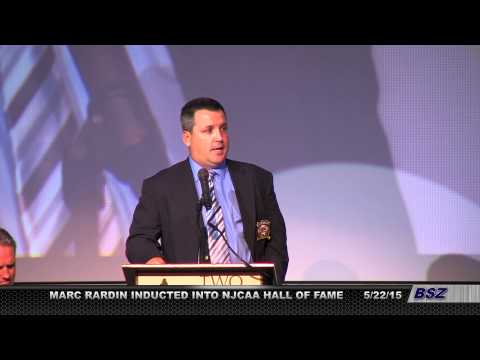 MARC RARDIN INDUCTED INTO THE NJCAA HALL OF FAME  5:22:15