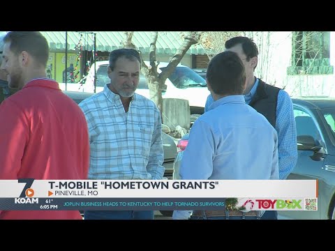 T-Mobile donates $50,000 to Yates Center, KS.