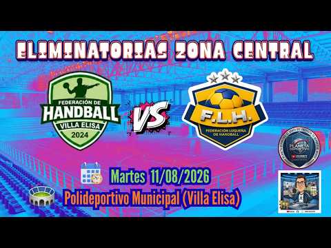 Balonmano | VILLA ELISA VS LUQUE| Eliminatorias Zona Central | Sub 13 Femenino