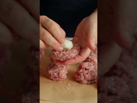 bocconcini-stuffed meatballs with roasted tomato sauce | donna hay