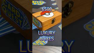 What's Inside $500 MYSTERY BOXES? (Pokemon Card Luxury Box) #pokemon #pokemoncards #mysterybox