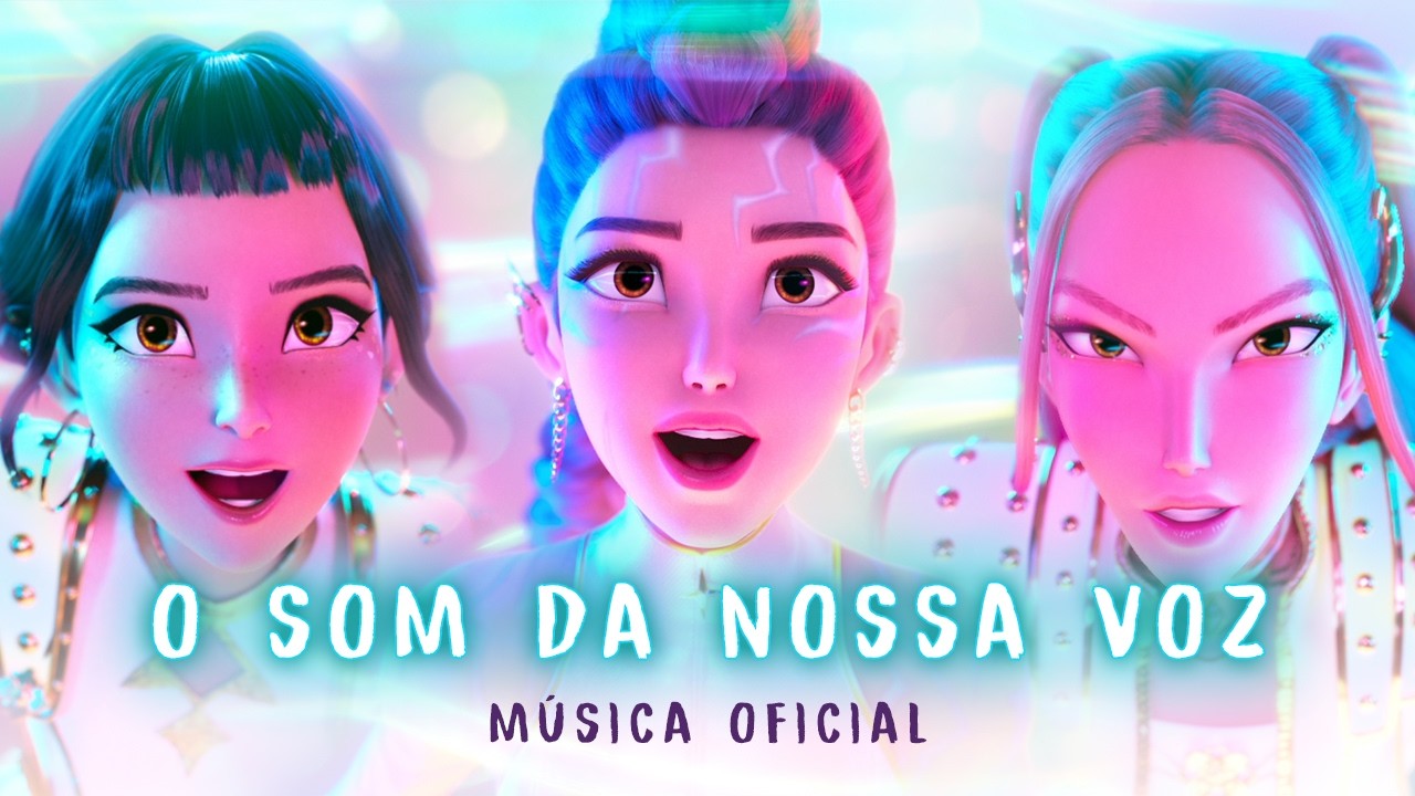 Som da Nossa Voz - Lyric Vídeo Oficial | Guerreiras do K-pop | Netflix Brasil