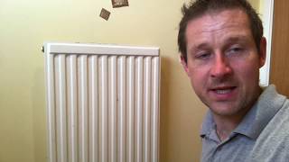 How to take a radiator off to paint behind without draining the whole central heating system