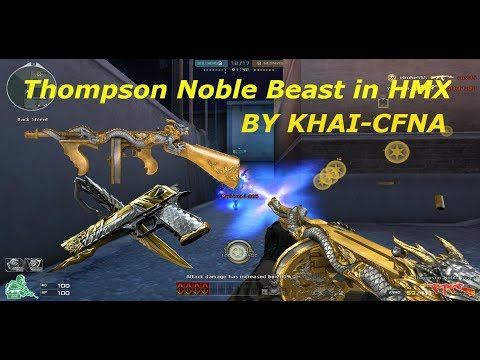 Crossfire NA 2.0: Thompson Noble Beast (Gold) in HMX gameplay