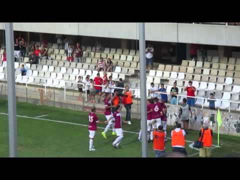 Penalty de Montero. FC Cartagena - UD Almería B