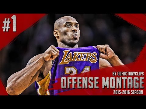 Kobe Bryant Offense Highlights 2015/2016 (Part 1) - VINTAGE Black Mamba!