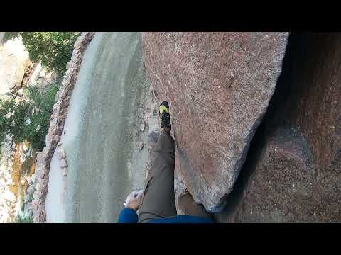 Bastille Crack, Eldorado Canyon, Boulder Colorado