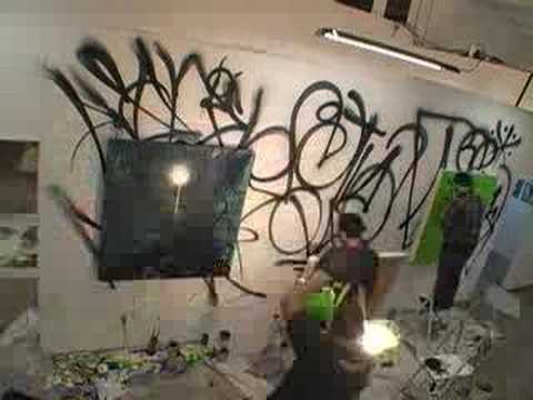 RETNA REVOK SABER Time Lapse Paint