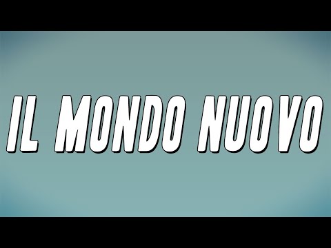 Neffa - Il mondo nuovo (Testo)