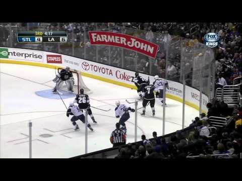 Anze Kopitar goal 6-4 Mar 5 2013 St. Louis Blues vs LA Kings NHL Hockey