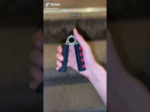 hand grip exercise 🏋 | 7 days transformation #handgrip #transformation #gymbros #gymbuddies #gymlife