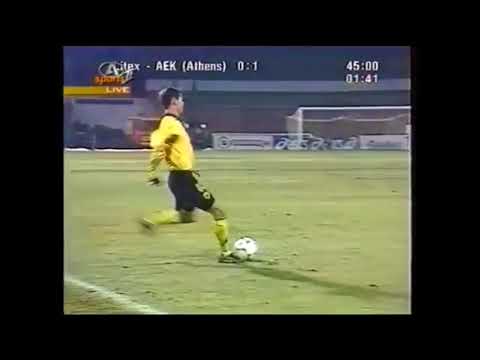 2001-02 UEFA CUP Round of 32 (2) LITEX LOVECH-AEK