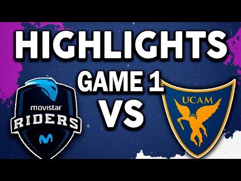 Movistar Riders vs UCAM Tokiers Game 1 highlights Iberian cup 2022 - LEAGUE OF LEGENDS