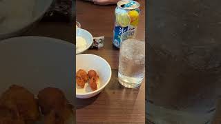 植物夢の島植物館の帰りにレストランBumのビュッフェで唐揚。　After Tokyo’s Yumenoshima Garden, Fried Chicken Buffet at Bum