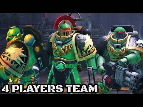 HEAVY FLAMERS SQUAD: 4 Salamanders BURN 500+ Orks! - Warhammer 40K: Space Marine, Augmented Mod