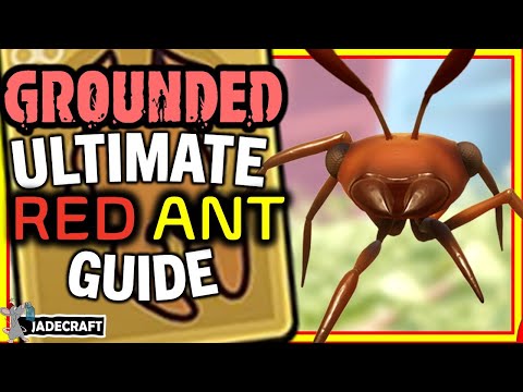 GROUNDED Ultimate Red Ant Guide - Ant Hills, Unlocks And More Tips! Ready For 1.0 Full Release