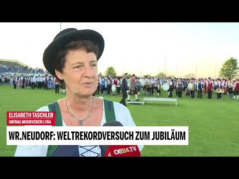 Wr. Neudorf: Weltrekordversuch zum Jubiläum