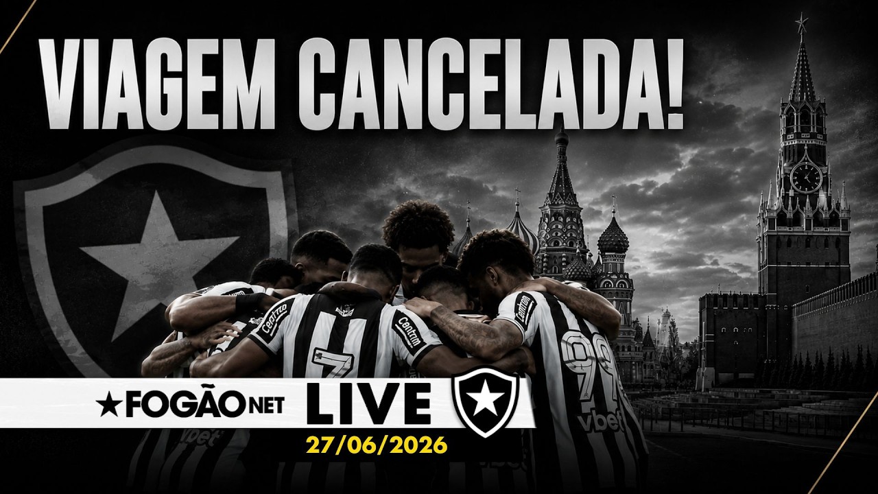 LIVE | Botafogo desiste de intertemporada na Rússia; CBF abre janela extraordinária